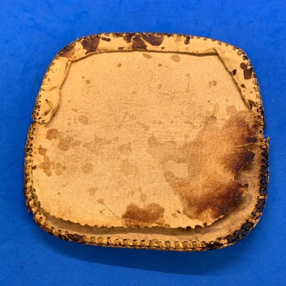 Leather Remnant Hand-tooled Cowboy - Picture 5 of 8